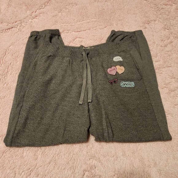 Womens L Hollister Banded Drawstring Sweatpants with Pockets - Picture 1 of 4